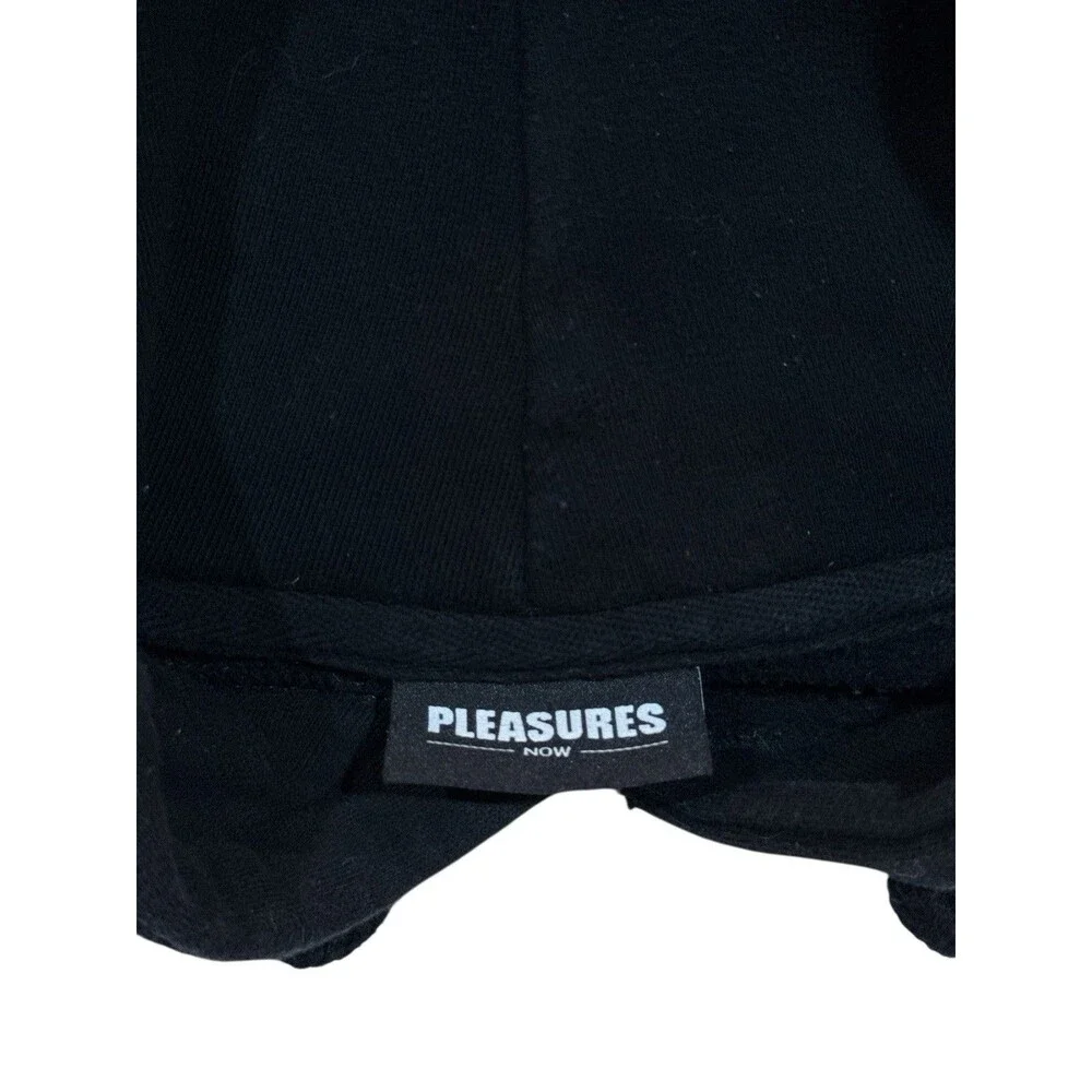 Pleasures Skull Graphic Hoodie “Making Out” - Size Large Streetwear - Punk Goth - Picture 5 of 15